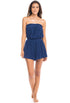 SMOCKED ROMPER - TERRY